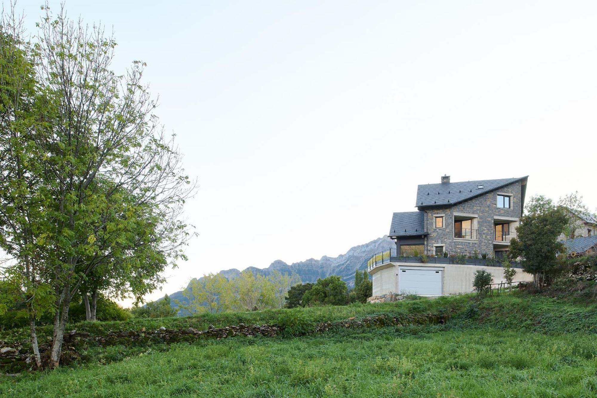 Casa De La Paz En El Valle De Tena Sandiniés Dış mekan fotoğraf